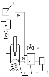 Схема електрогідравлічної установки для МОР
